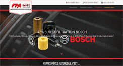 Desktop Screenshot of fpapiecesauto.com